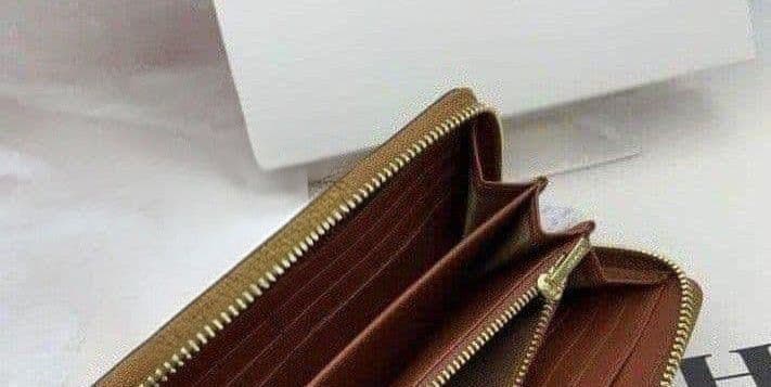 新品未使用コーチ長財布スヌーピー柄ストラップブラウンレディースメンズ送料無料