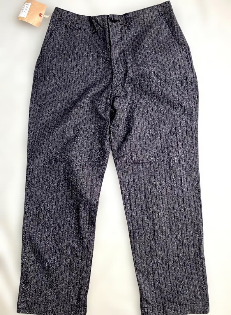 新品未使用　Wokers Officer Trousers　グレイヘリンボーン