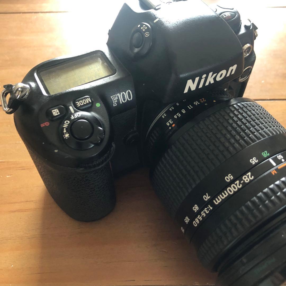 NIKON F100 NIKKOR 28-200mm フィルムカメラ 一眼レフ