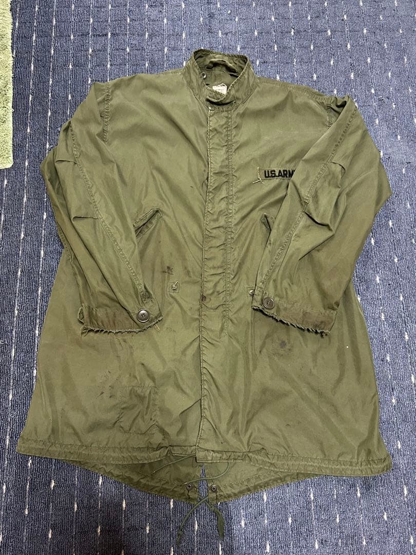 60s M-65 モッズコート　フィッシュテールパーカー　アルミ