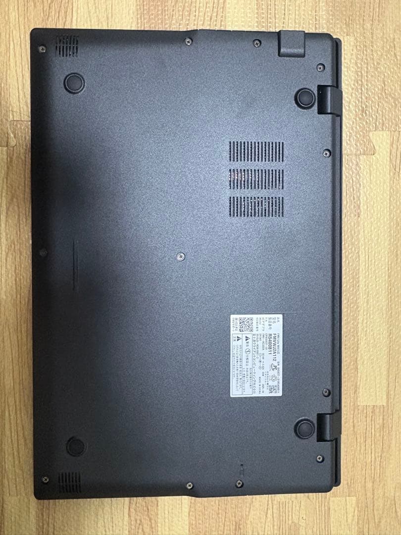 ブラックノートPC 日本語配列キーボード