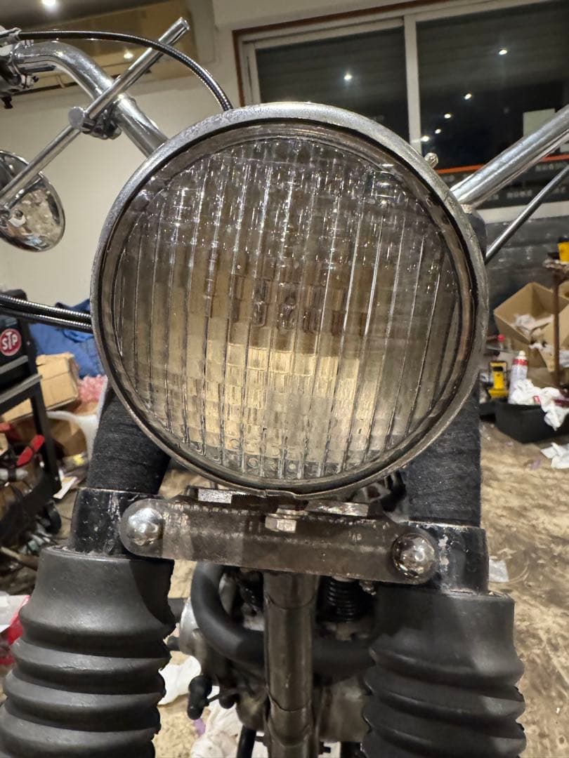 guide 5インチ　トラクターライト　ビンテージ　チョッパー