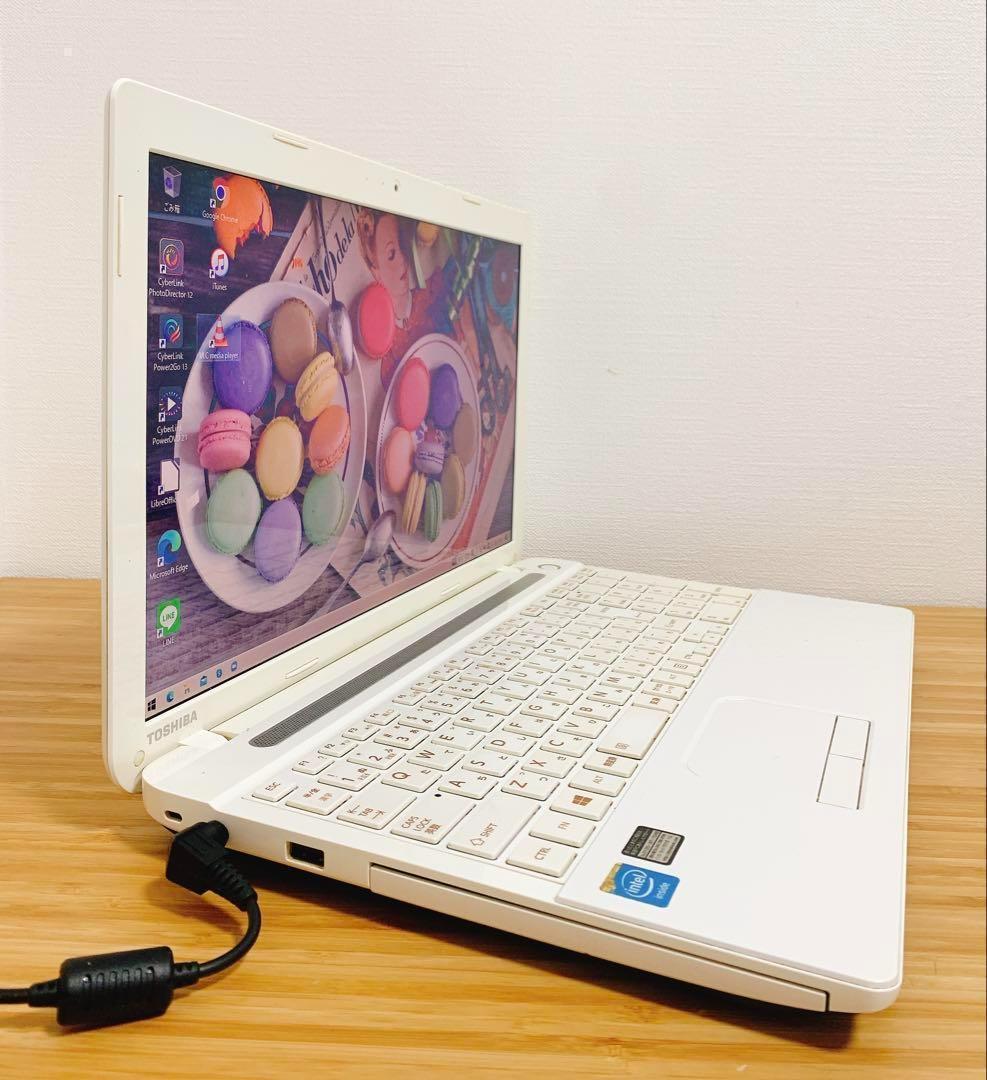 カメラ付PC✨人気の薄型✨dynabookノートパソコン　オフィス付き✨日本製