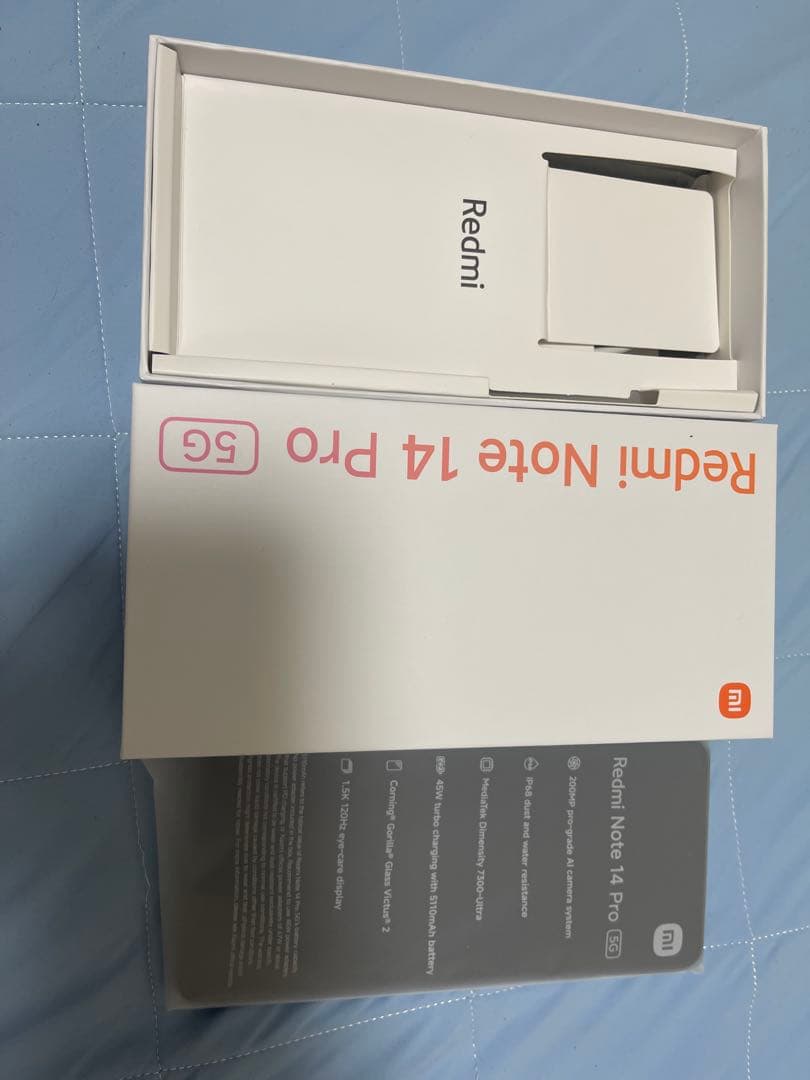 Xiaomi Redmi Note 14 Pro 5G 本体　シュリンクなし