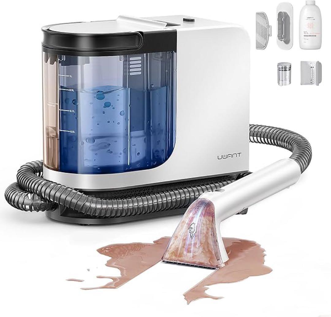 新品未使用⭐️リンサークリーナ ラグ カーペット ソファ高吸引力スチームクリーナー