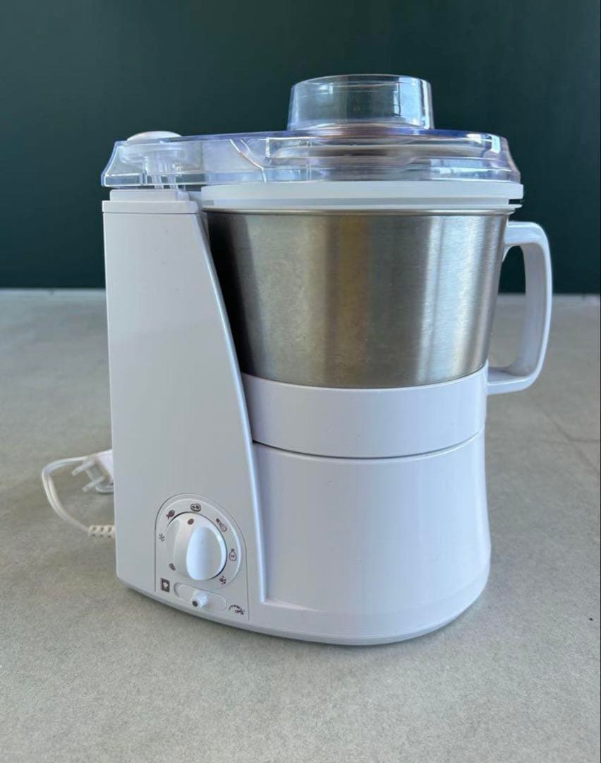 【美品】山本電気 フードプロセッサー マスターカットプラスYE-MM24A-WH