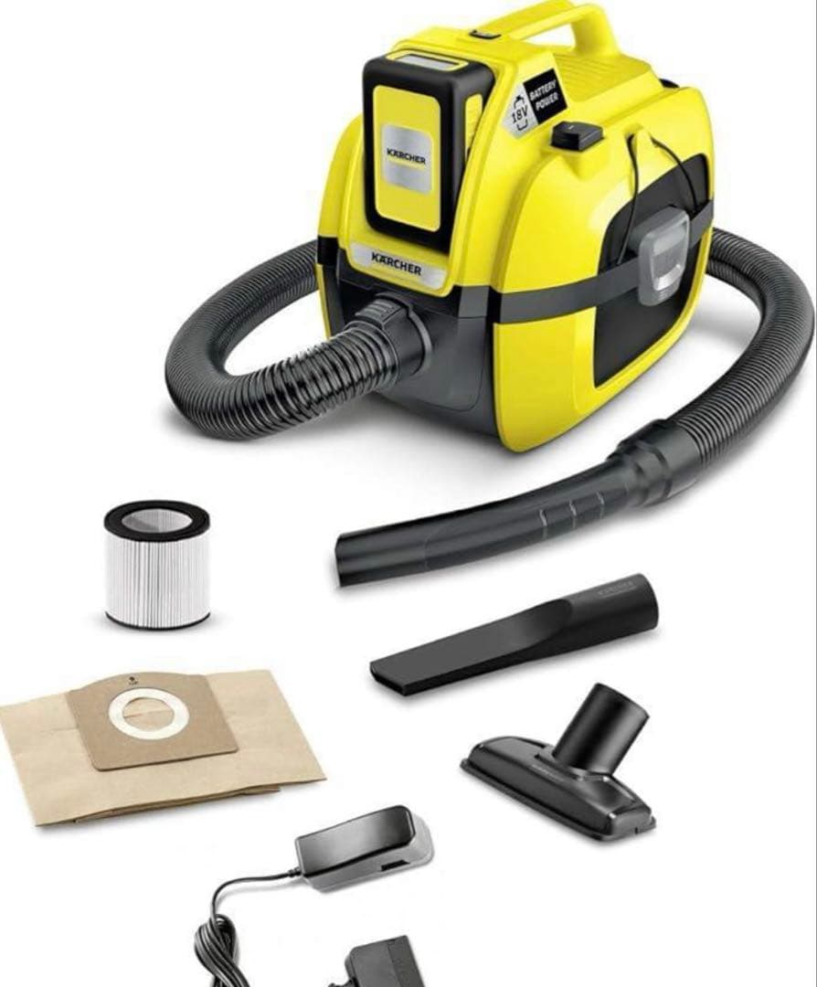 【新品】ケルヒャー 乾湿両用バキュームクリーナー 1.198-306.0