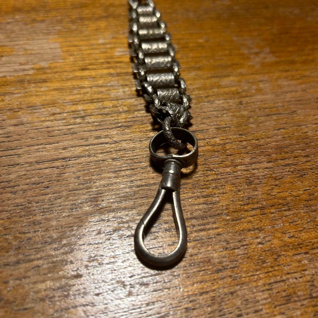 アンティーク ソードチェーン フリーメイソン シルバー