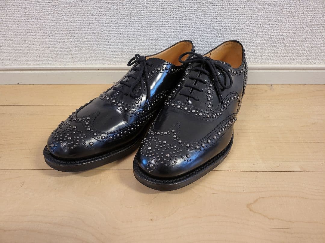 Church’s チャーチ BURWOOD スタッズ サイズ7G