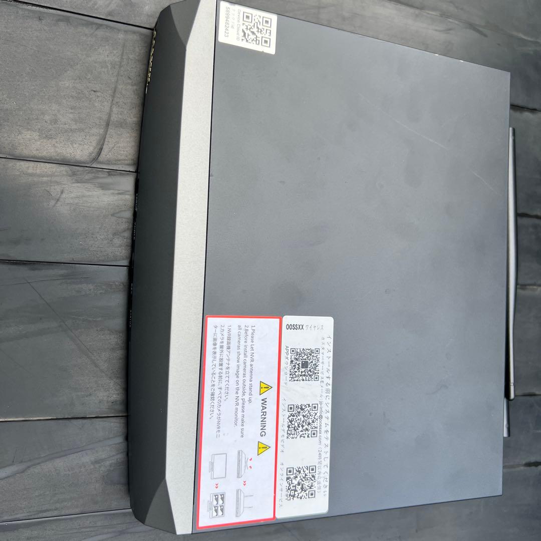 oossxx NVR レコーダー 防犯カメラ