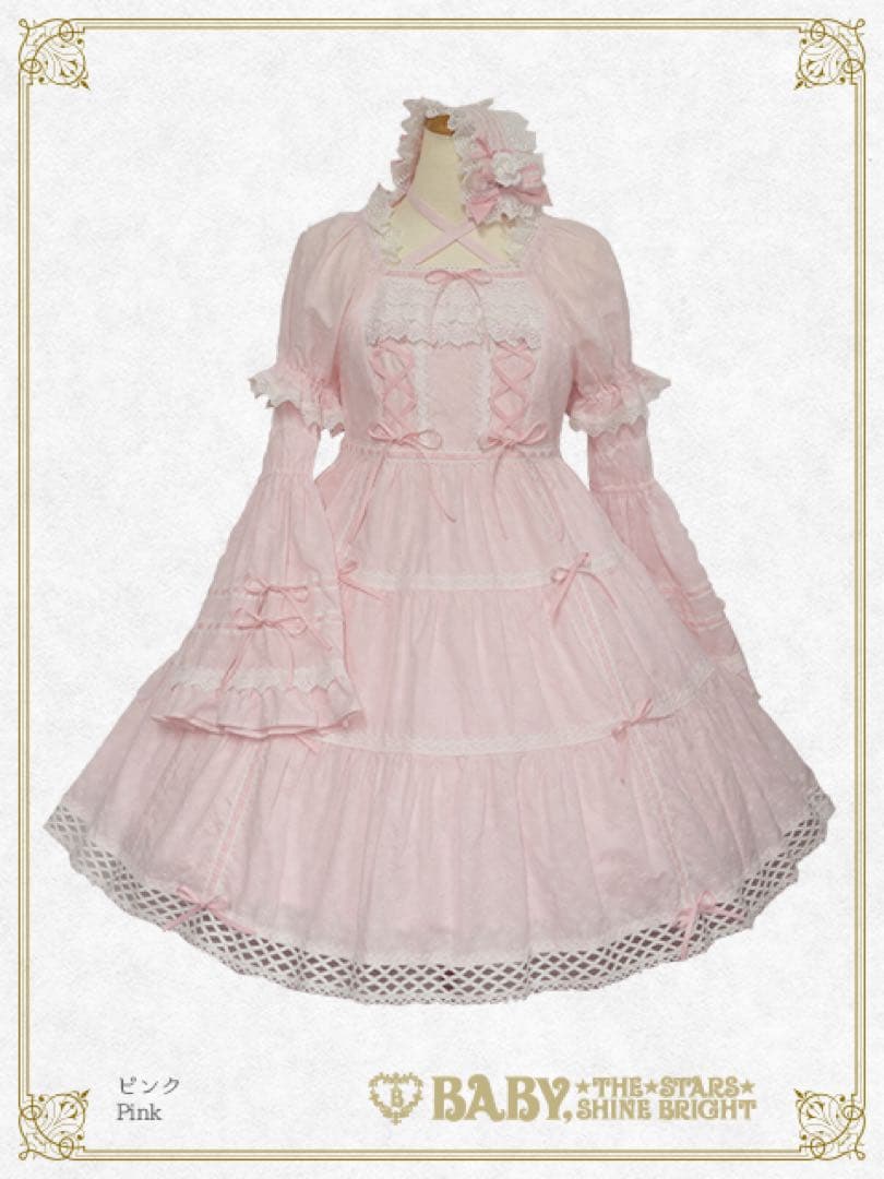 baby はわせドールワンピース ピンク