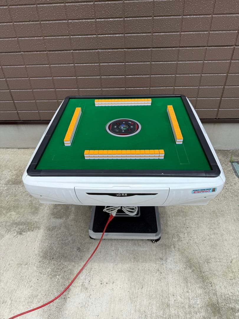 全自動麻雀卓 ENMMA 本体 動作確認済み 付属品セット 牌