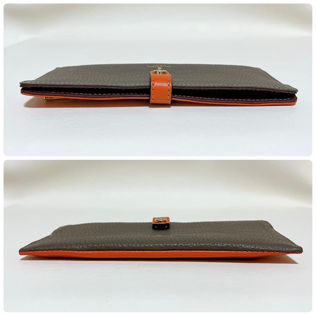 【新品未使用】ペレボルサ レネットグッズ スリムウォレット 長財布 トープ 牛革