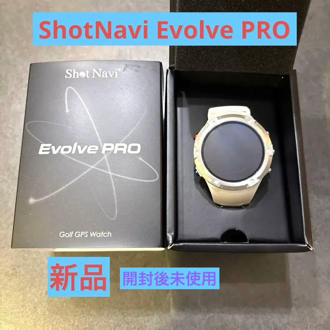 値下げ⭐︎新品⭐︎ShotNavi Evolve PRO ゴルフ GPS ウォッチ