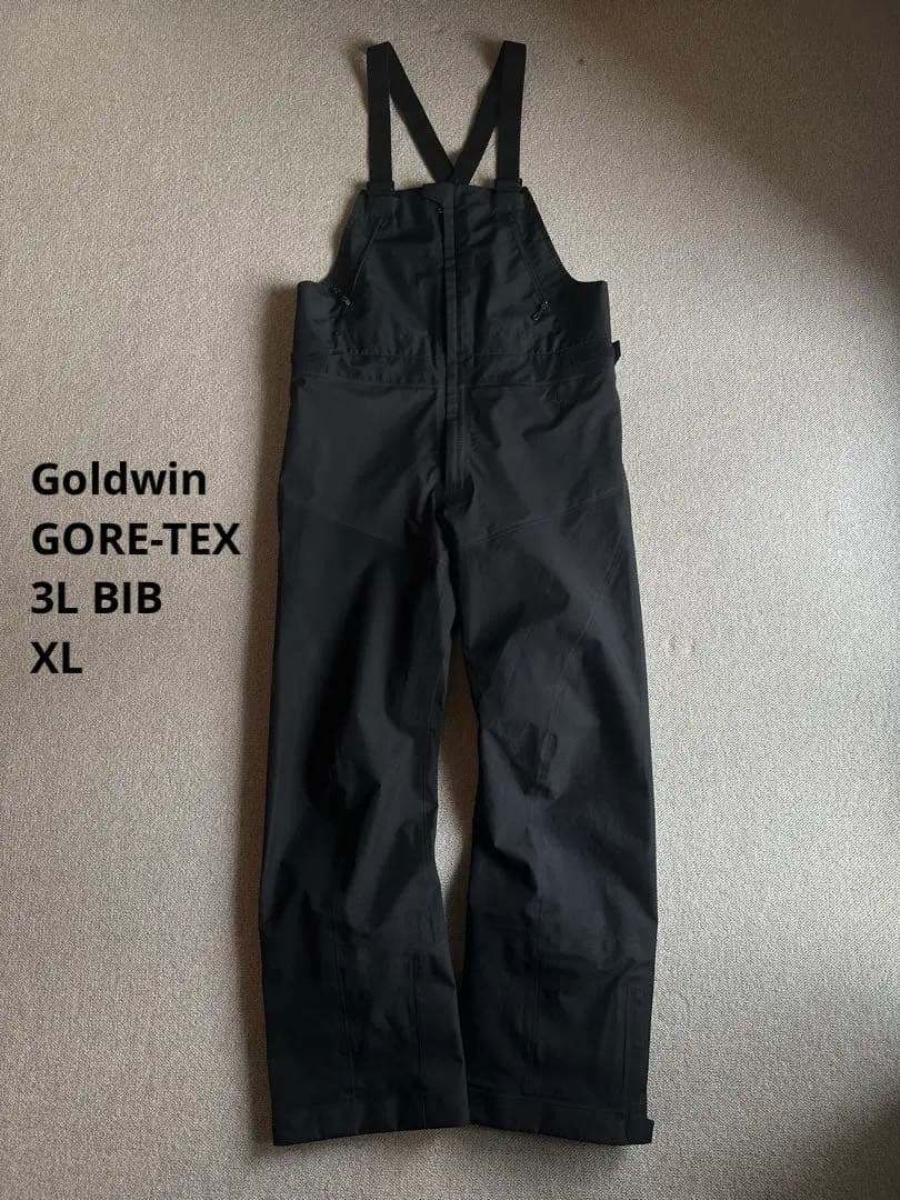 s*i様 美品ゴールドウィン Goldwin ゴアテックス 3L ビブ XL G