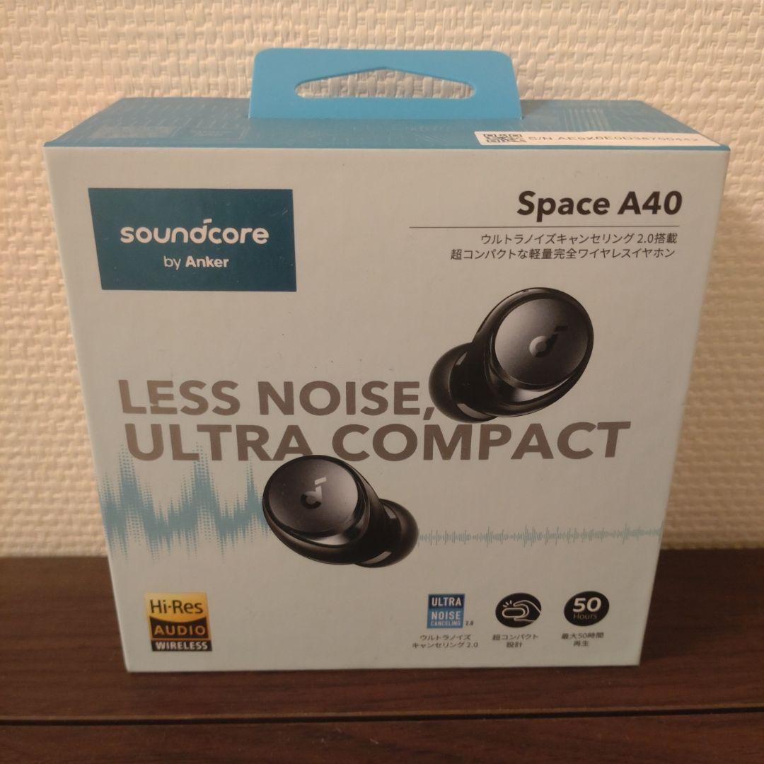 新品　Anker　soundcore Space A40 ワイヤレスイヤホン