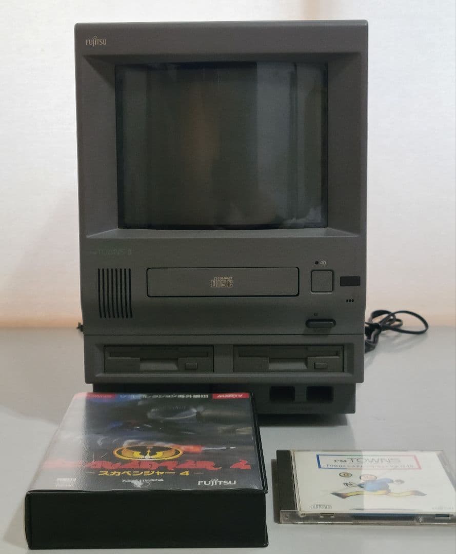 【富士通 FM TOWNS II 】UX20 付属品付き【ジャンク】