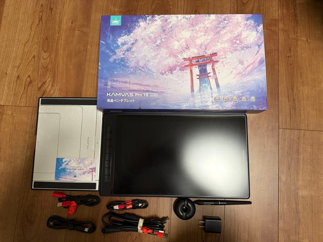 液晶タブレット Huion Kamvas Pro 16 2.5k ペン不具合アリ