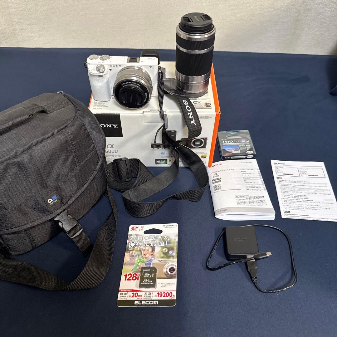 SONY ILCE-6000Y ミラーレス一眼 16-50mmレンズ付き