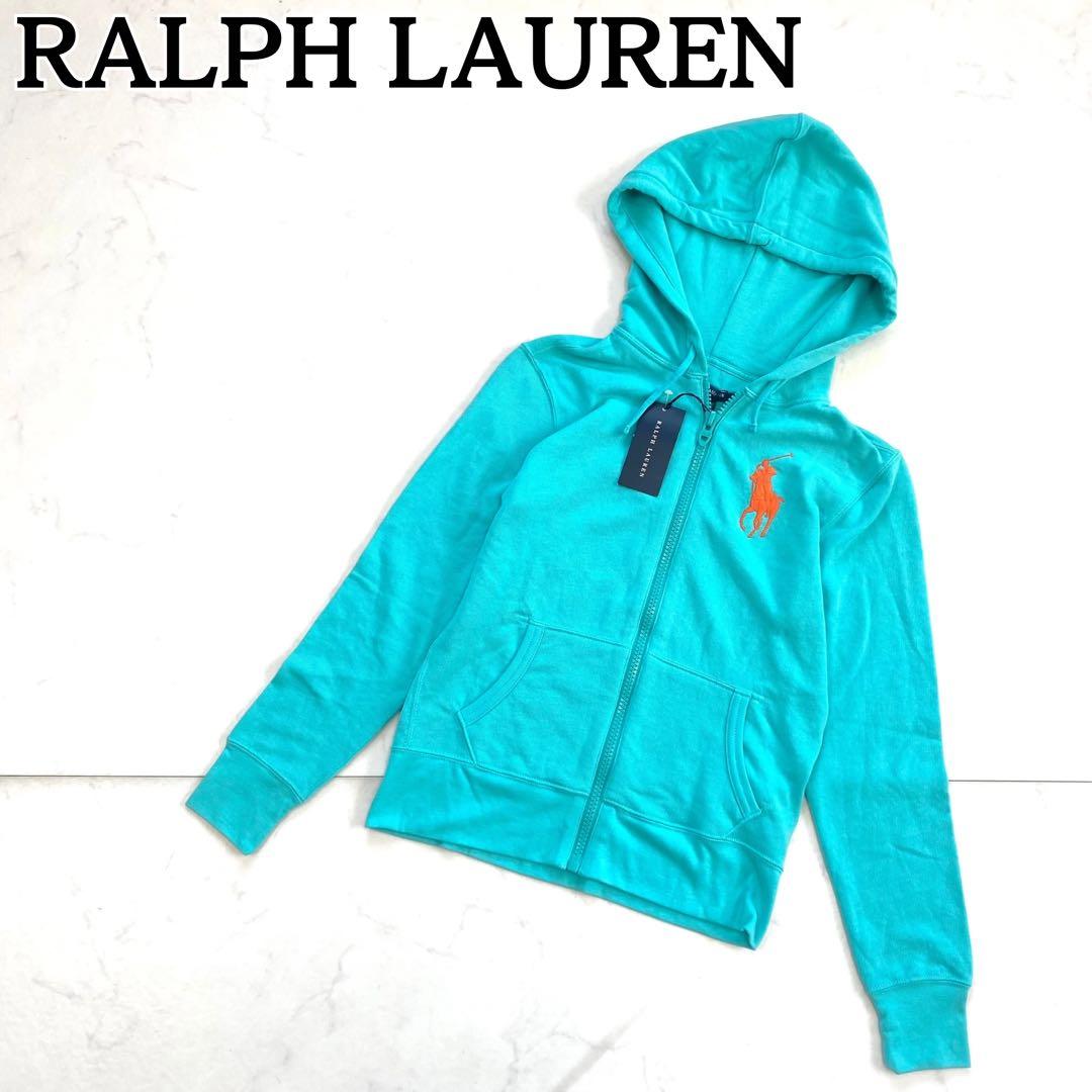 タグ付き新品★ラルフローレン ジップアップパーカー ビッグポニー M