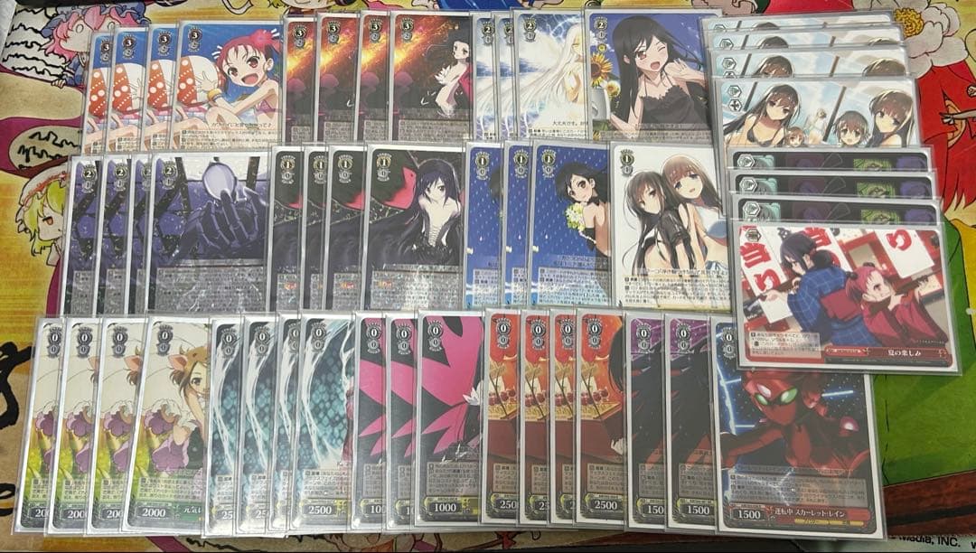 ヴァイスシュヴァルツ　アクセルワールド　7風1扉