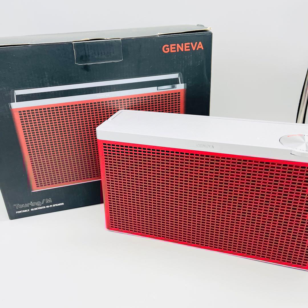 Geneva Touring M Bluetoothスピーカー 赤