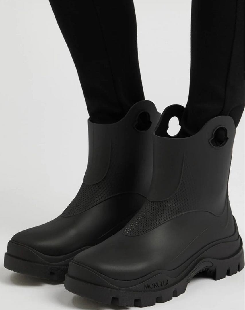 【新品】今期 最新 MONCLER ブーツ レインブーツ ショートブーツ 37
