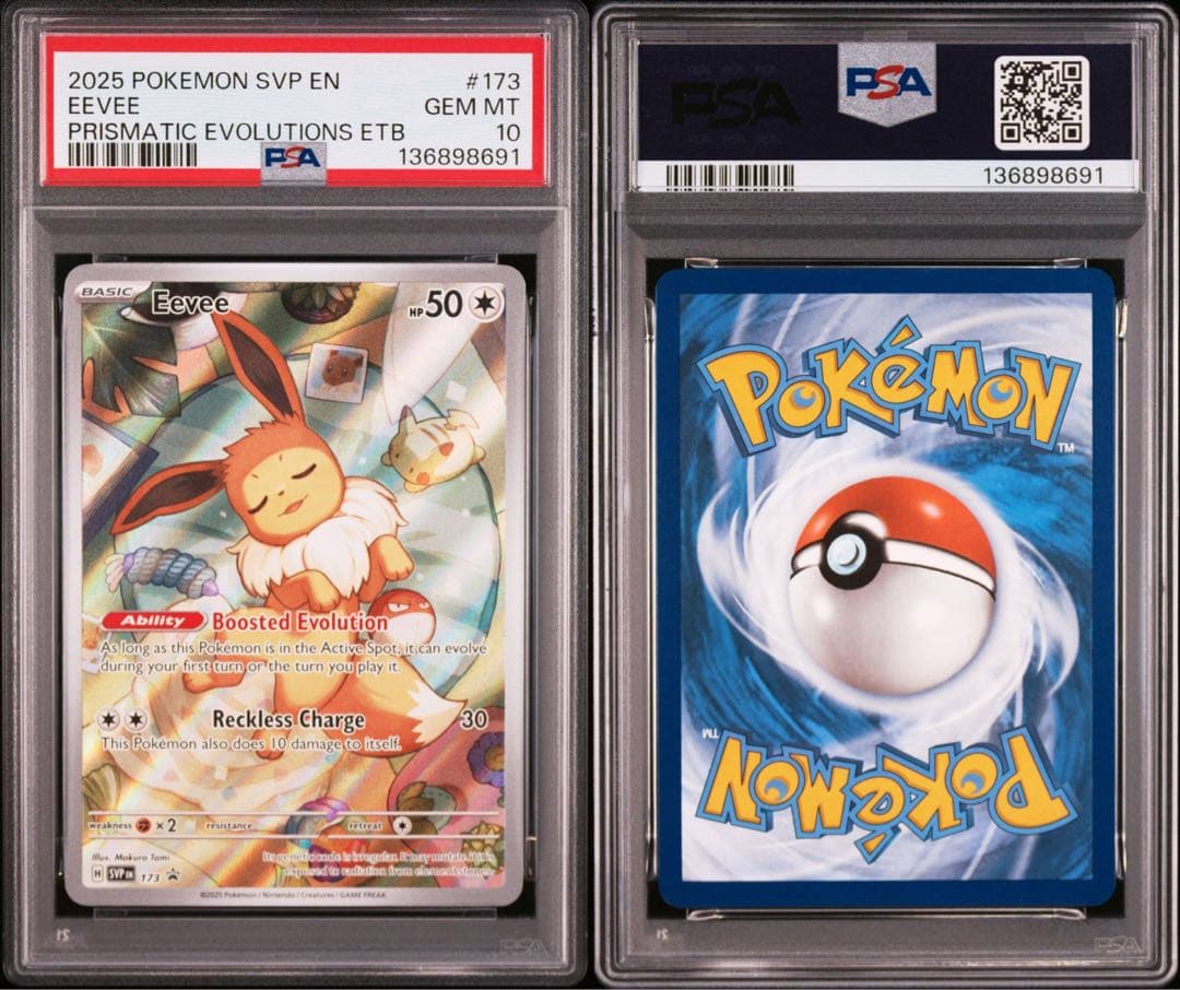 2025 ポケモンカード Eevee #173 PSA 10 英語　プロモ