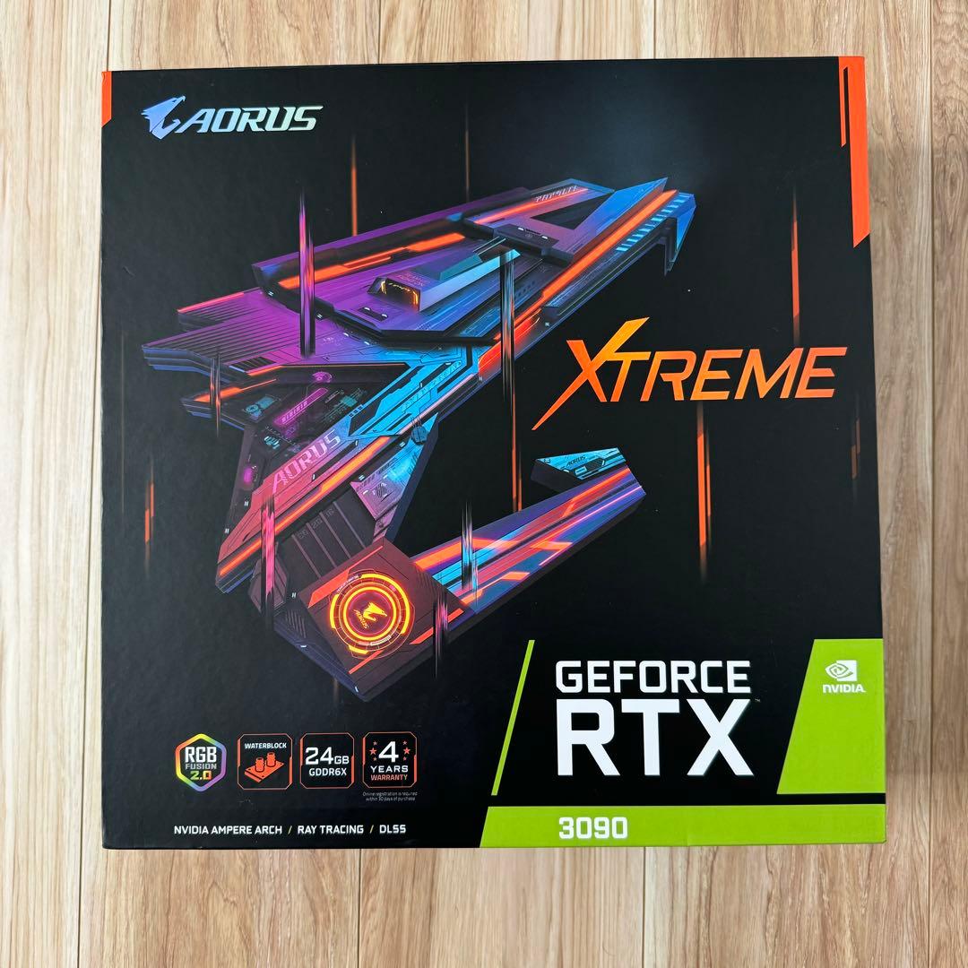 【動作確認済】GIGABYTE GeForce RTX 3090 AORUS