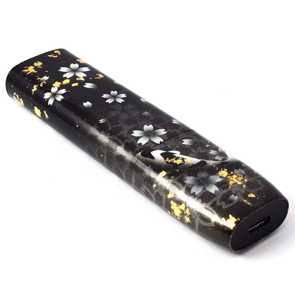 IQOS ILUMAiONE　カスタムペイント　桜鯉柄　モノトーン