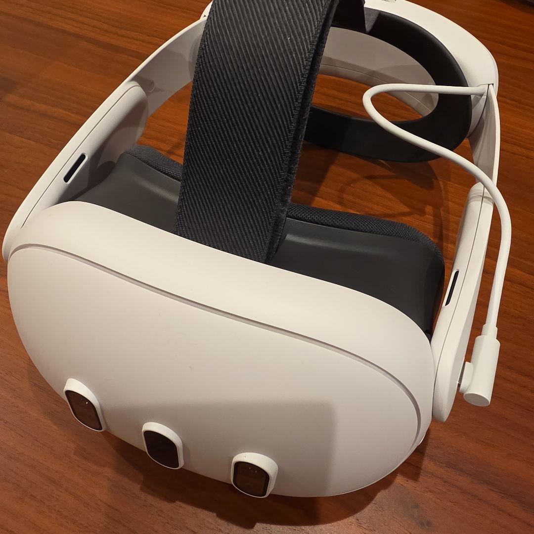  Quest 3 128GB + Eliteストラップ バッテリー付き