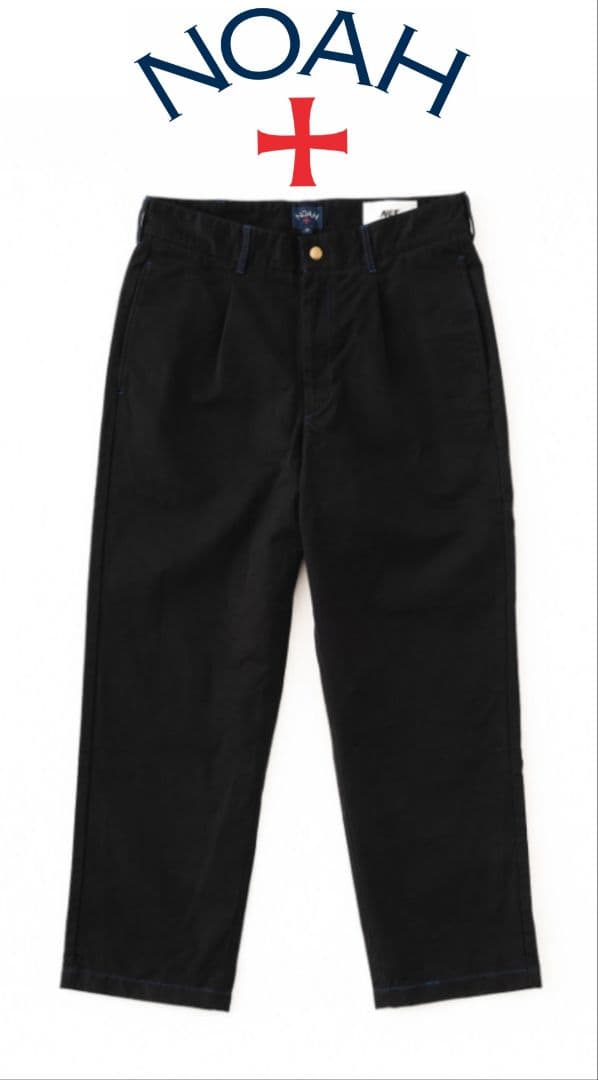 noah nyc チノパン ブラック 32 スラックス トラウザー