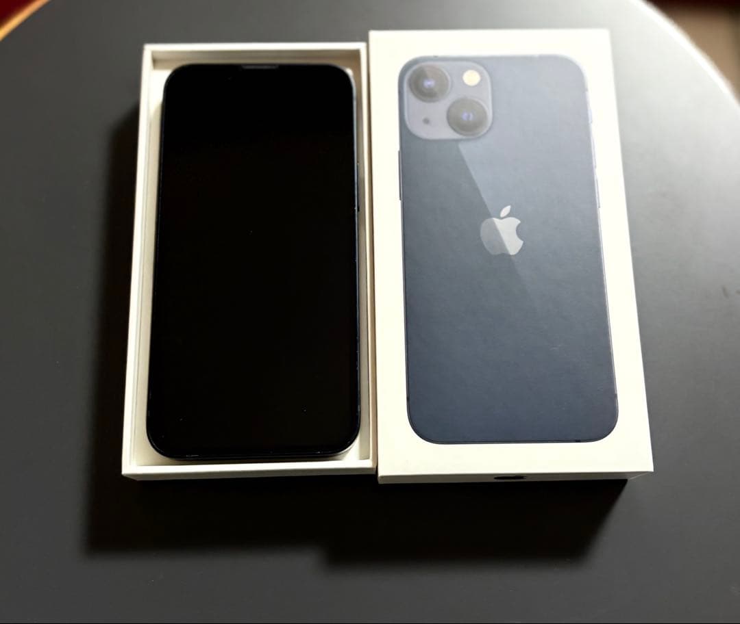 iPhone 13 mini 128GB ミッドナイト　SIMフリー　箱あり