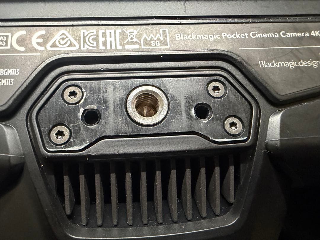 【ジャンク品】BMPCC 4K 本体