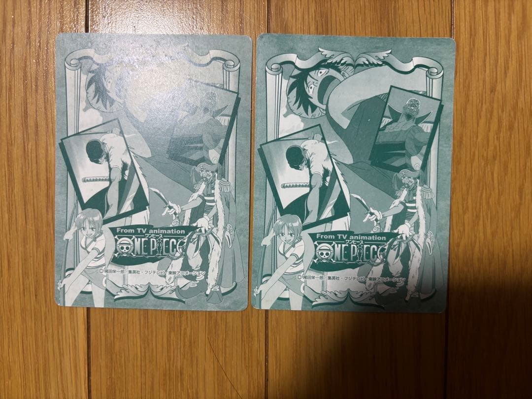 極稀少　ワンピース From TV animation 大判カード　ルフィ