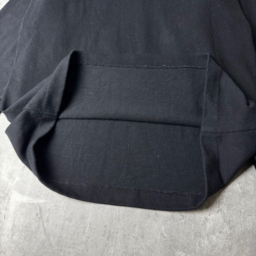 【100周年】CANTERBURY 刺繍ロゴ ALL BLACKS ラガーシャツ