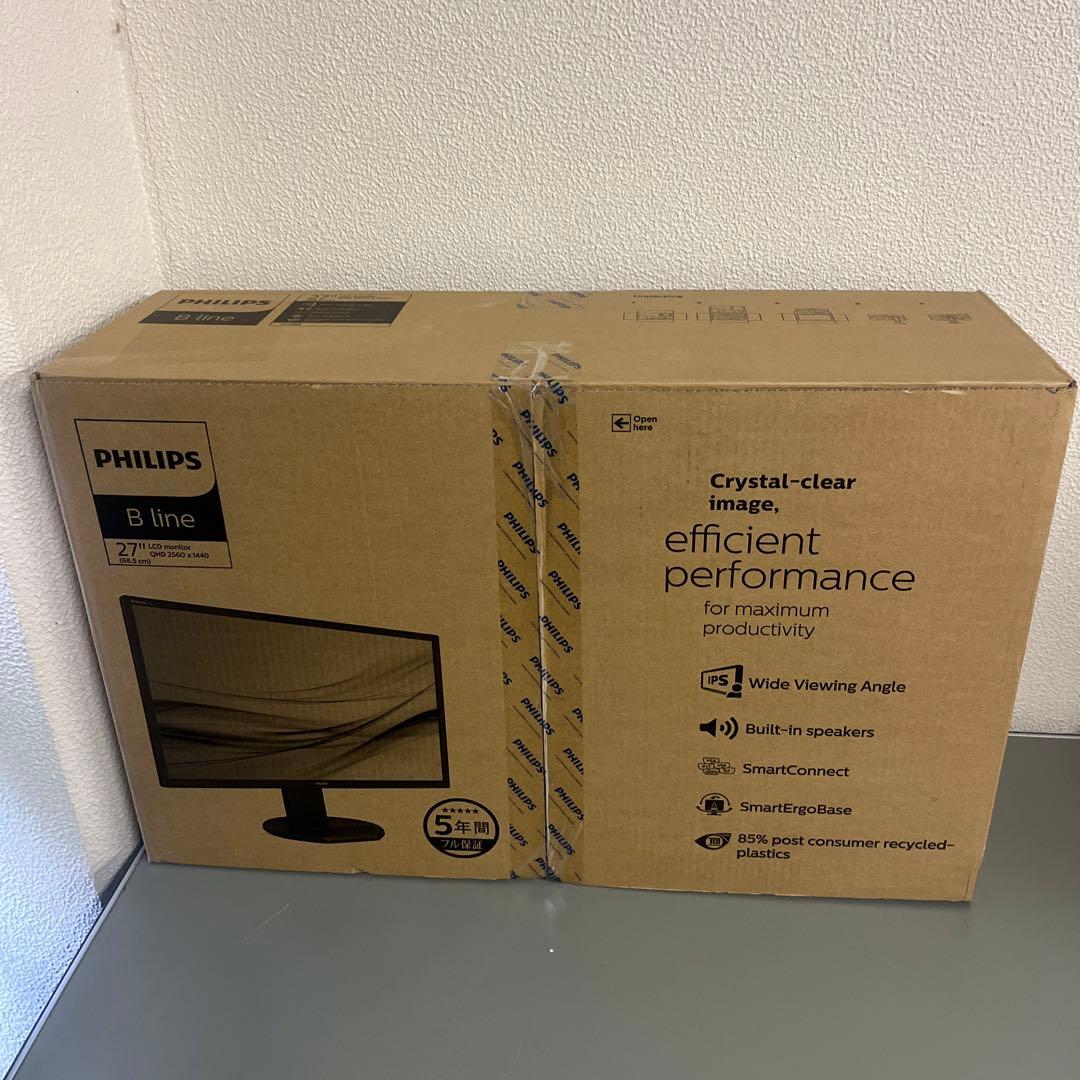 ☆新品未使用品☆PHILIPS 272B8QJEB/11 27インチ モニター☆