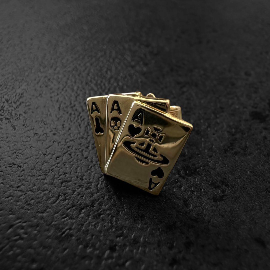 希少✨VivienneWestwood Trump Silver earring