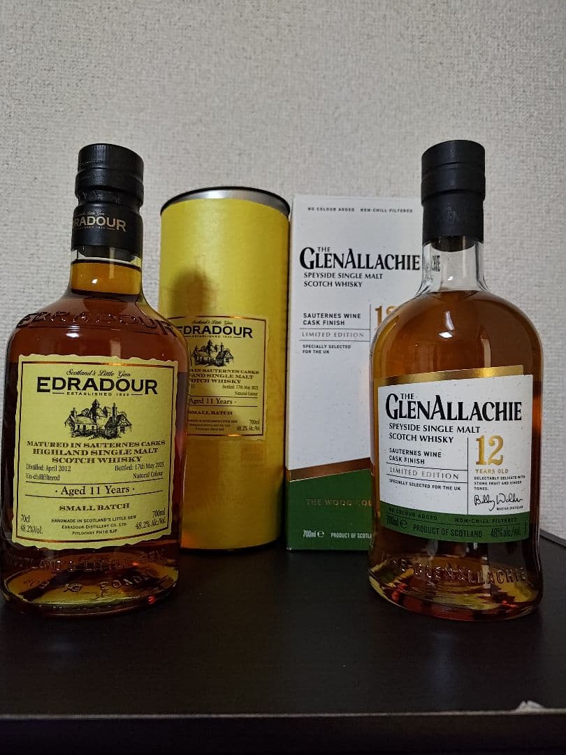 【希少】エドラダワー 11年 & グレンアラヒー 12年 セット