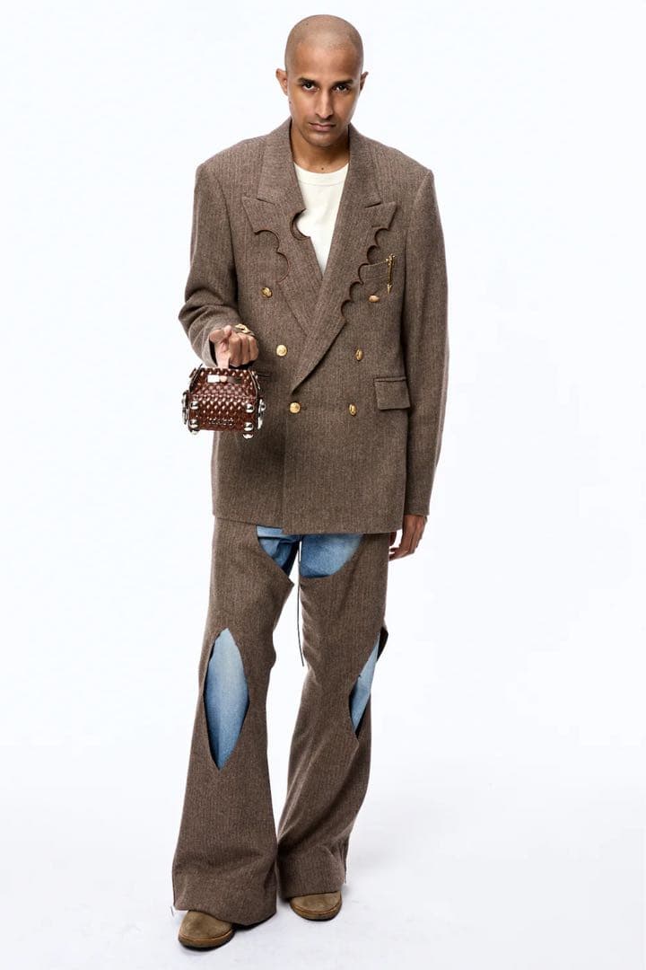 未使用MASU25AW CRATER TAILORED JACKET 44