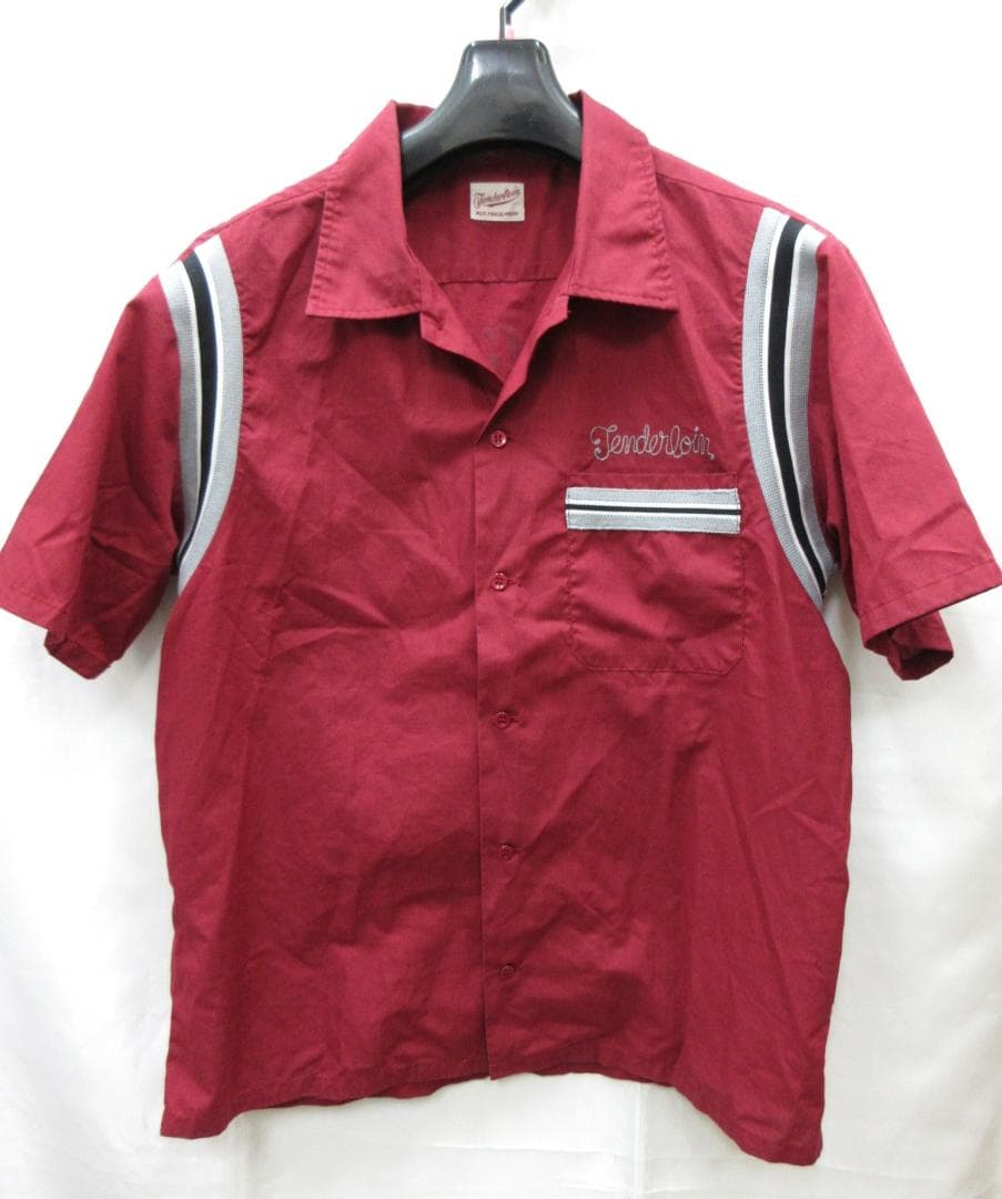 TENDERLOIN テンダーロイン ボーリングシャツ Ｓ 半袖（107）a