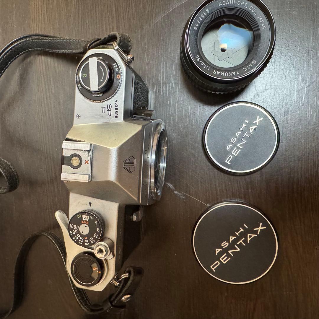 レンズ付きPENTAX SPOTMATIC F SPF 一眼レフカメラ 即撮影可