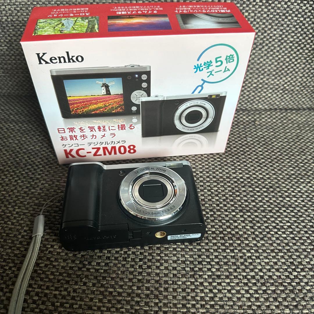 Kenko KC-ZM08 コンパクトデジタルカメラ　バッテリー付属