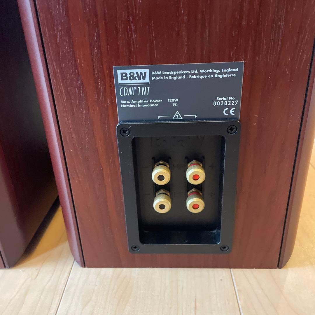 B&W CDM1NT スピーカー　2台