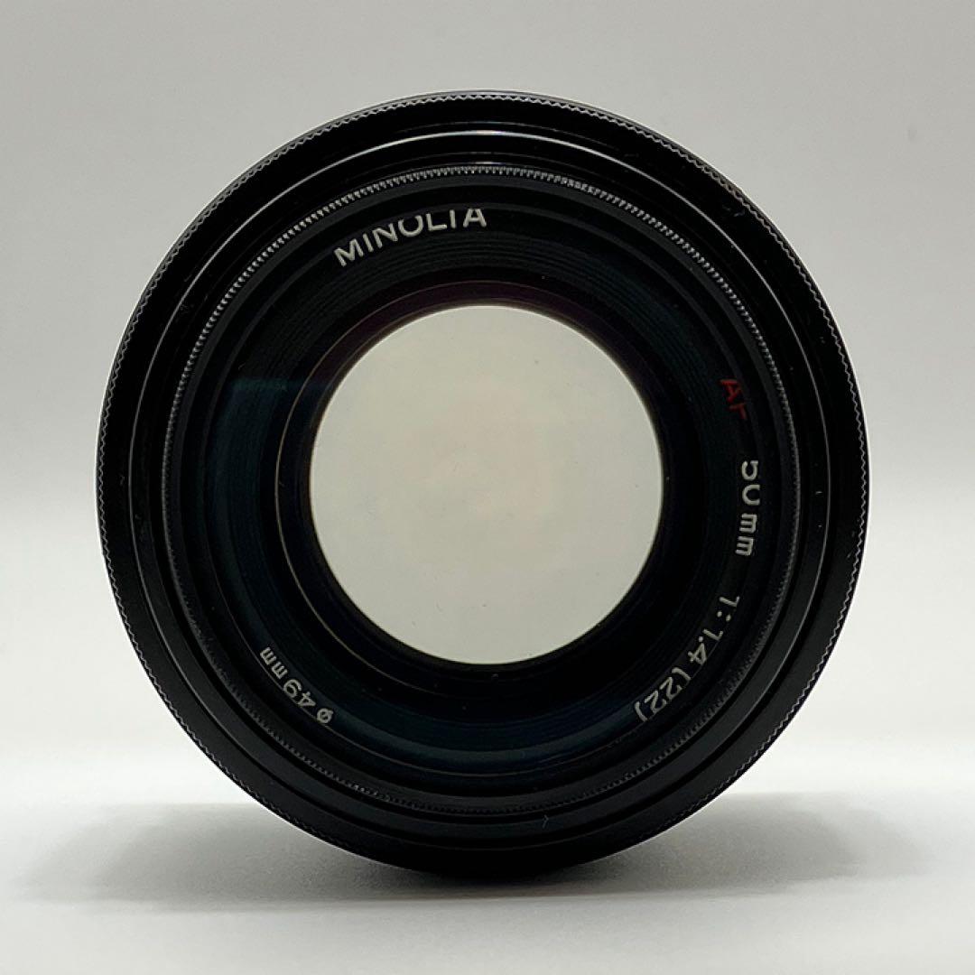 【極美品・箱付き】MINOLTA AF 50mm F1.4 UVフィルター付