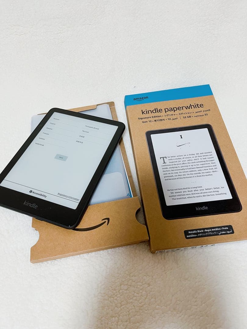 極美品❤︎Kindle Paperwhite❤︎シグ二チャーエディション❤︎2024年