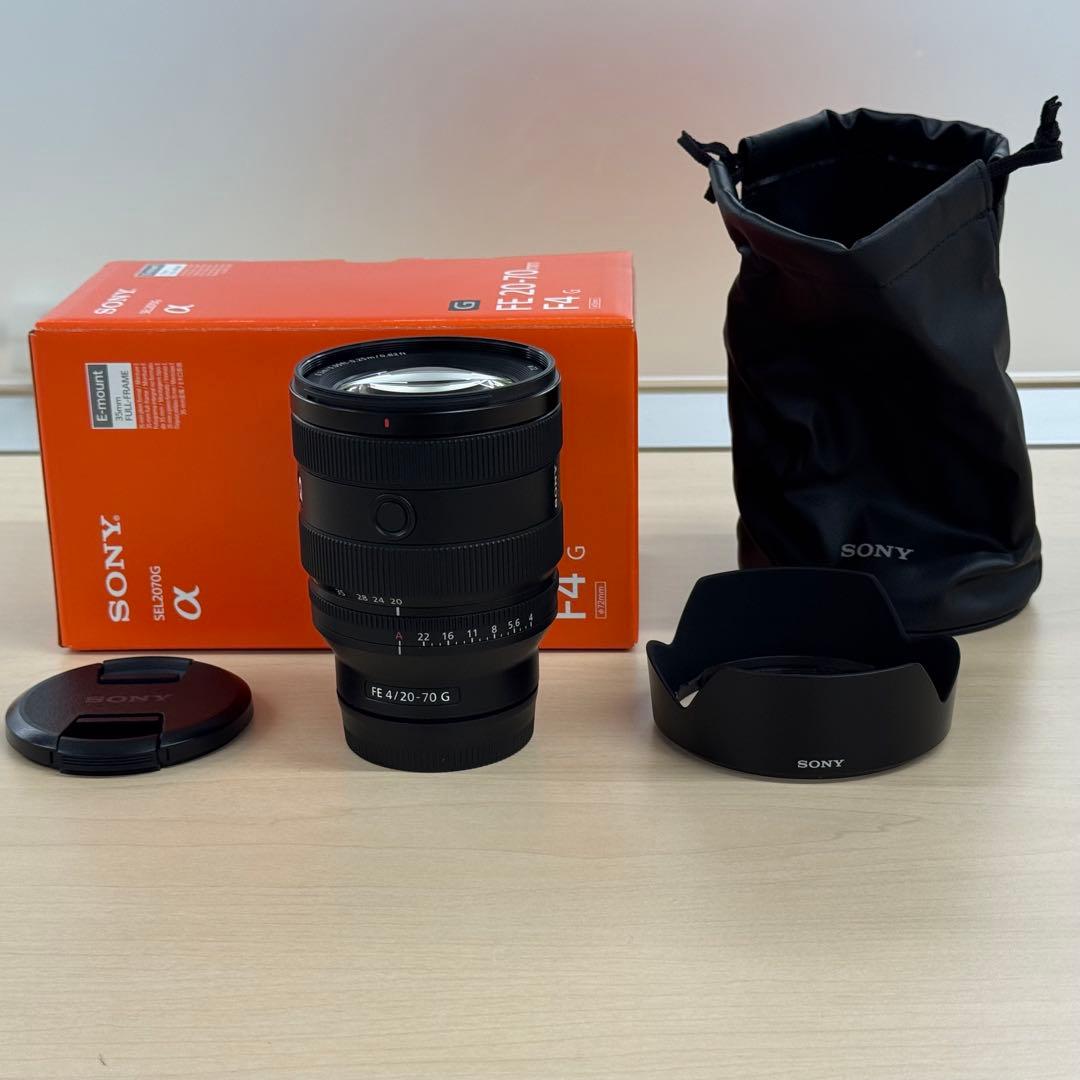 SONY 20-70mmF4 SEL2070G 美品