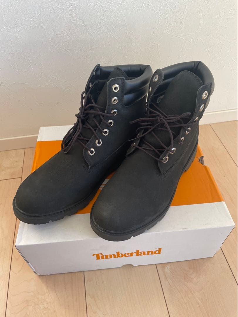 ［未使用］27cm Timberland ブラック ワークブーツ