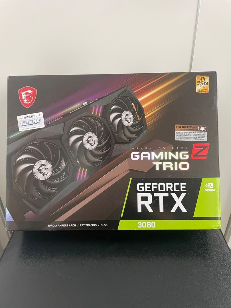 グラフィックボード・グラボ・ビデオカード MSI GeForce RTX 3080 GAMING Z TRIO 10G