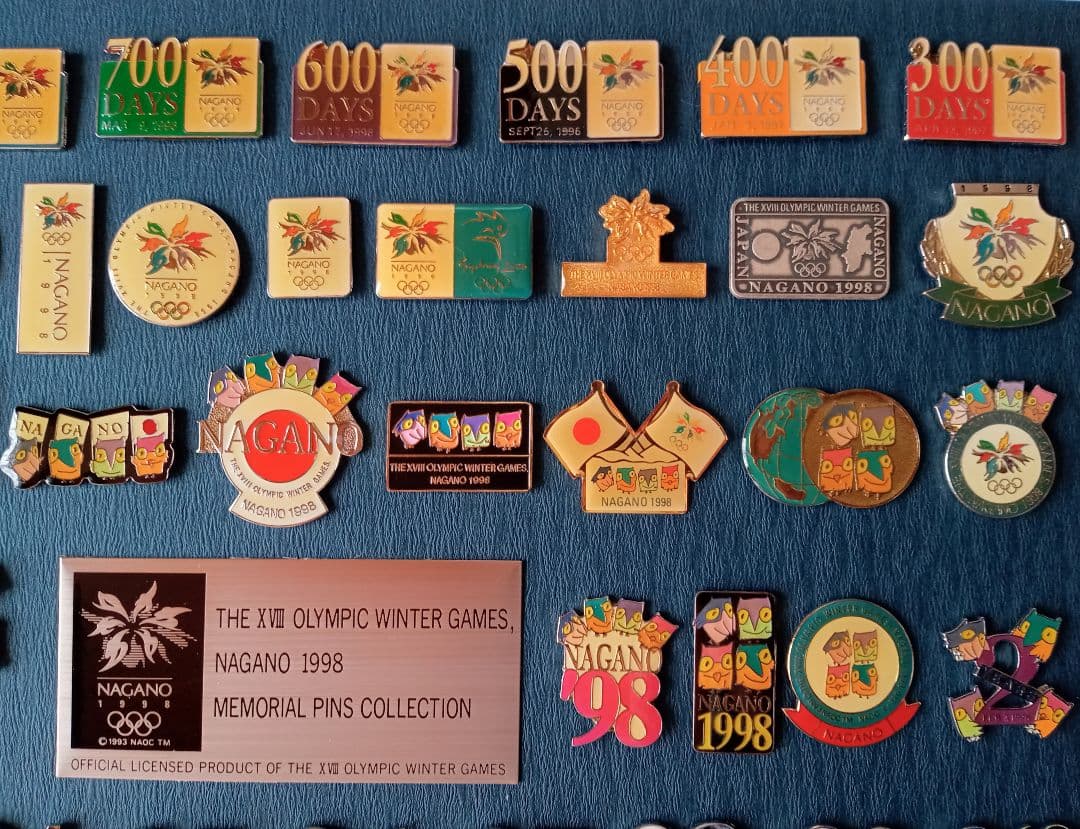長野オリンピック メモリアルピンバッチ　コレクション